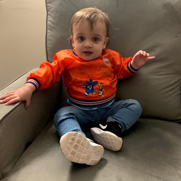 Sesame Street Other - Sesame Street Windbreaker Jacket Orange 12 Months